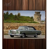 Металлическая табличка Mercedes-Benz 220SE Cabriolet (W111 W112)